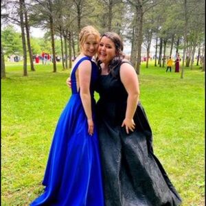 Black prom dress (with pockets)!